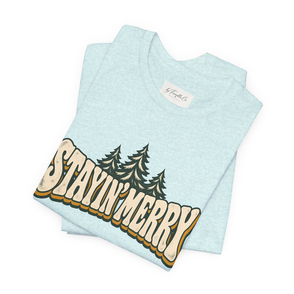 Stayin’ Merry Christmas Tree Graphic Tee