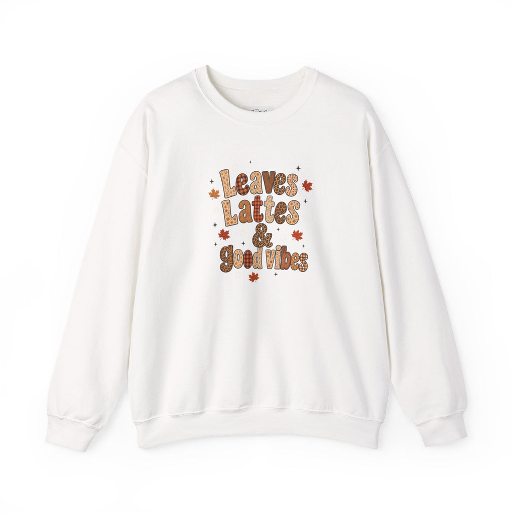 Leaves Lattes & Good Vibes Sweatshirt