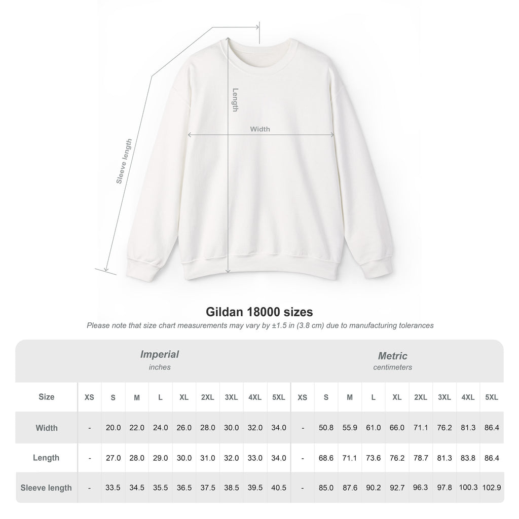 Crewneck Sweatshirt — "Leaves, Lattes & Good Vibes" Fall Coffee Graphic