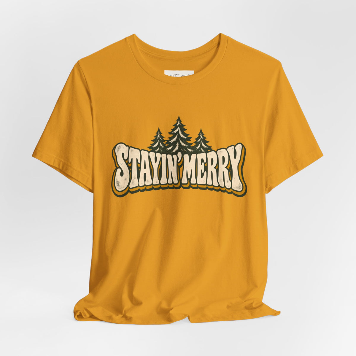 Stayin’ Merry Christmas Tree Graphic Tee