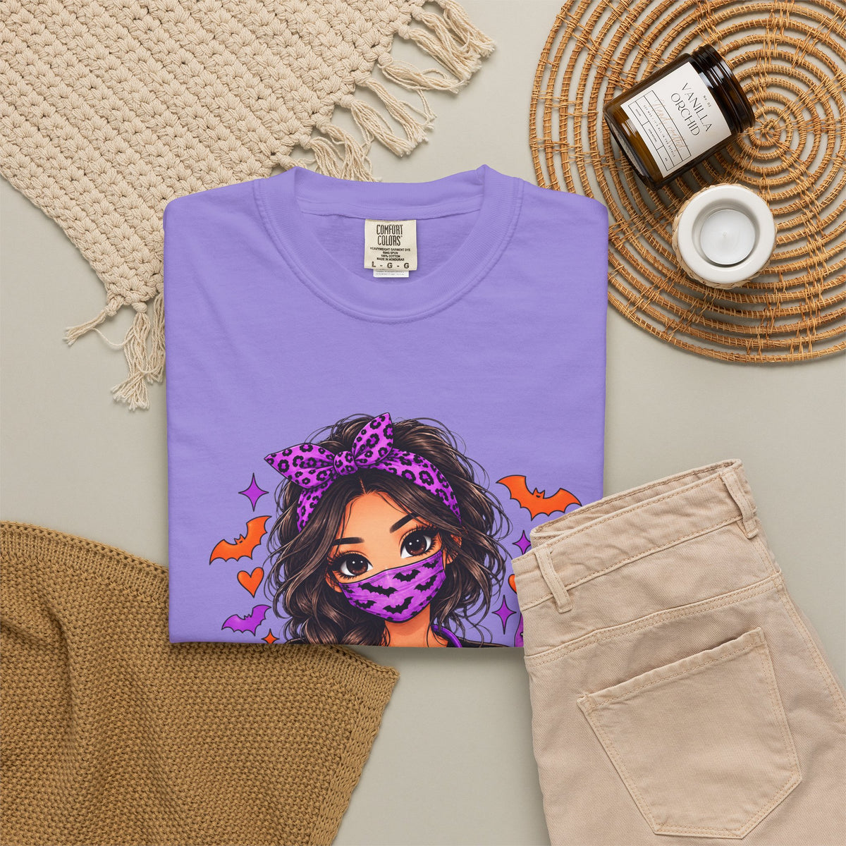 Nurse Doll Halloween Tee — Cute Doll RN in Scrubs Graphic T-Shirt