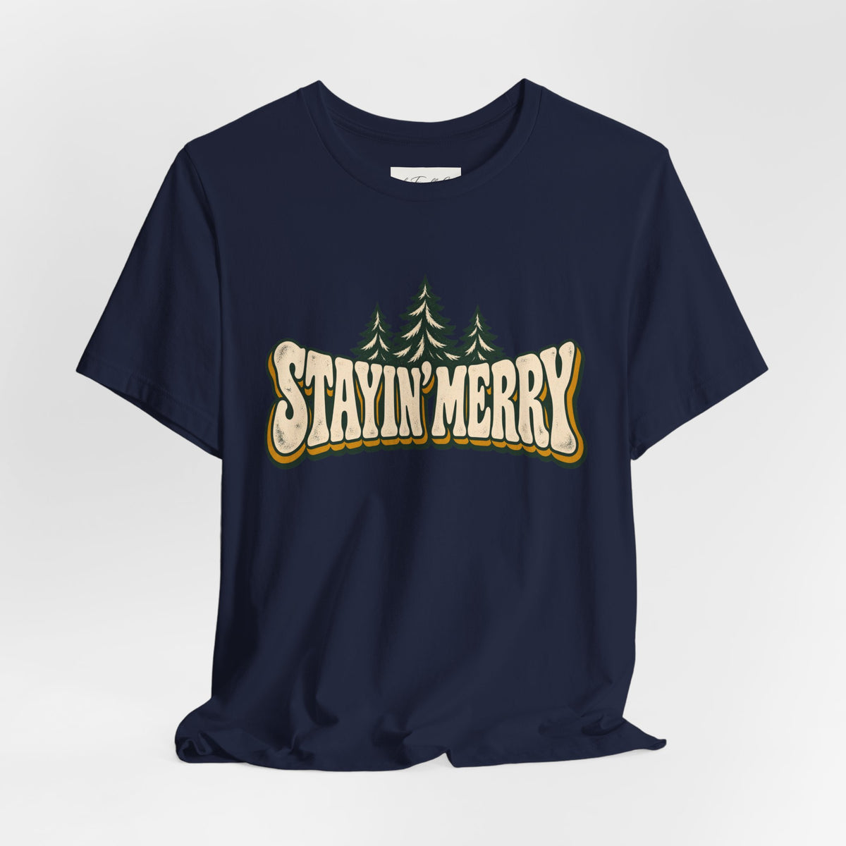 Stayin’ Merry Christmas Tree Graphic Tee