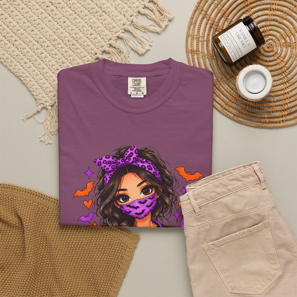 Nurse Doll Halloween Tee — Cute Doll RN in Scrubs Graphic T-Shirt