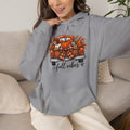 Fall Vibes Pumpkin Truck Hoodie