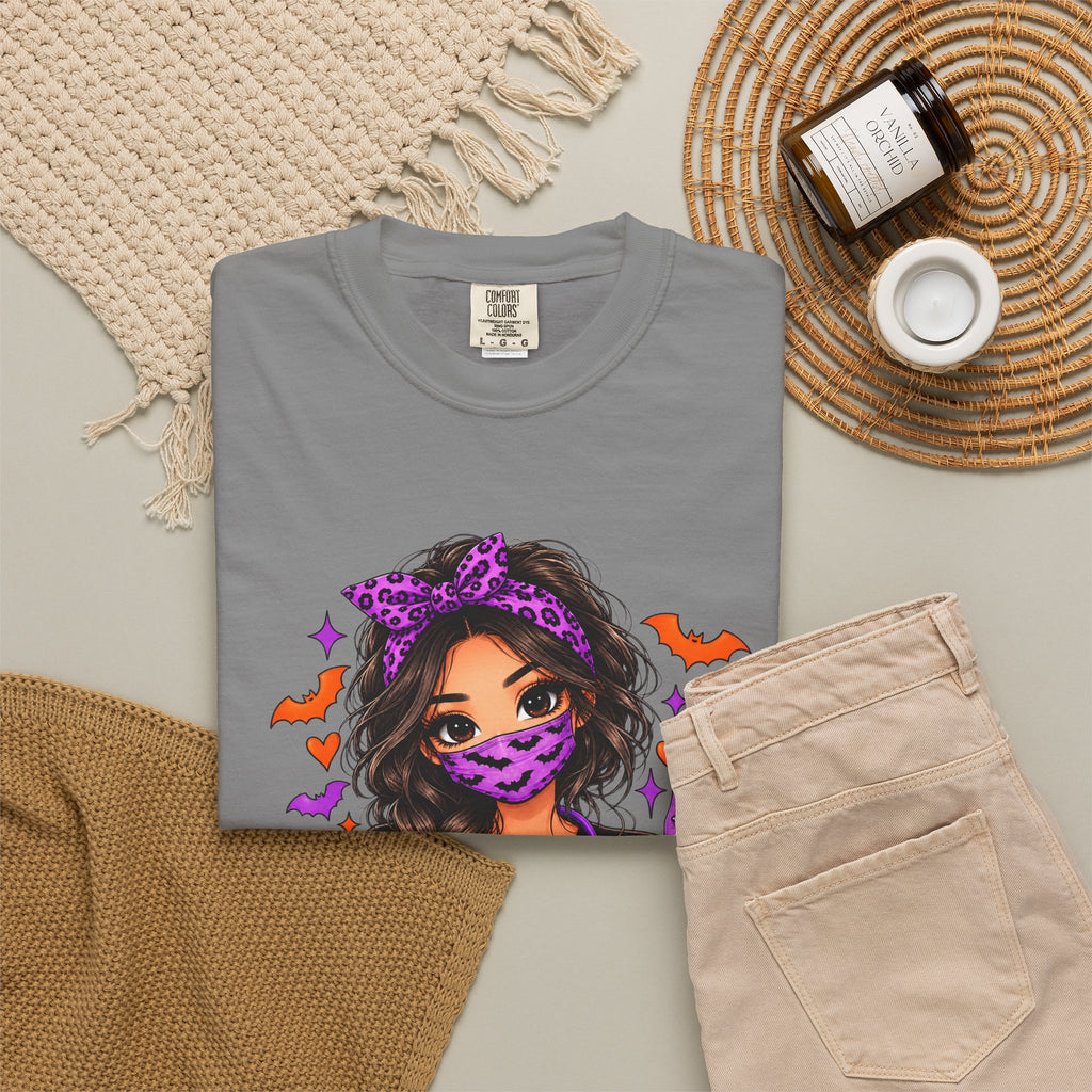 Nurse Doll Halloween Tee — Cute Doll RN in Scrubs Graphic T-Shirt