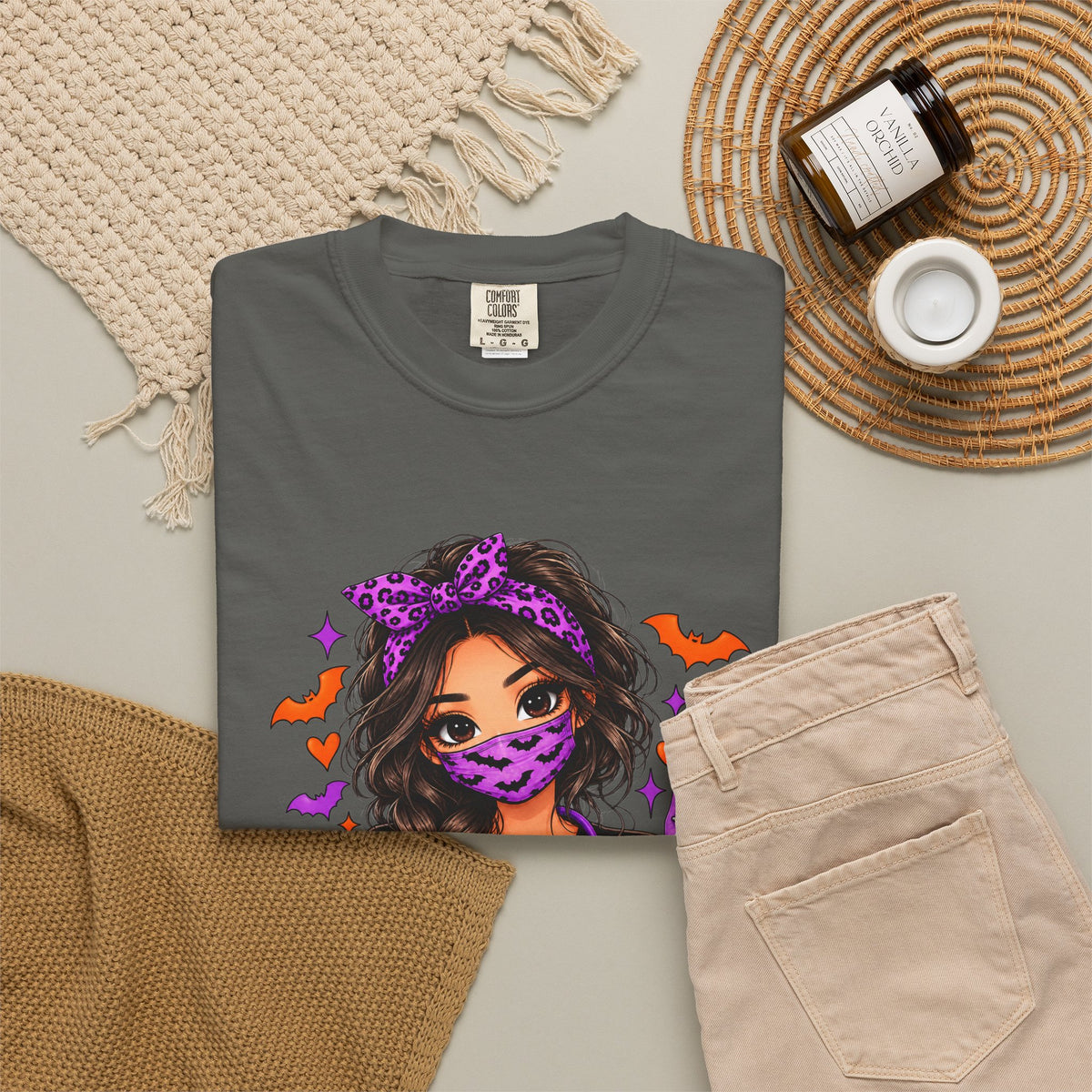 Nurse Doll Halloween Tee — Cute Doll RN in Scrubs Graphic T-Shirt