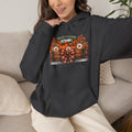 Fall Vibes Truck Hoodie — Autumn Sunflowers & Pumpkins Sweatshirt