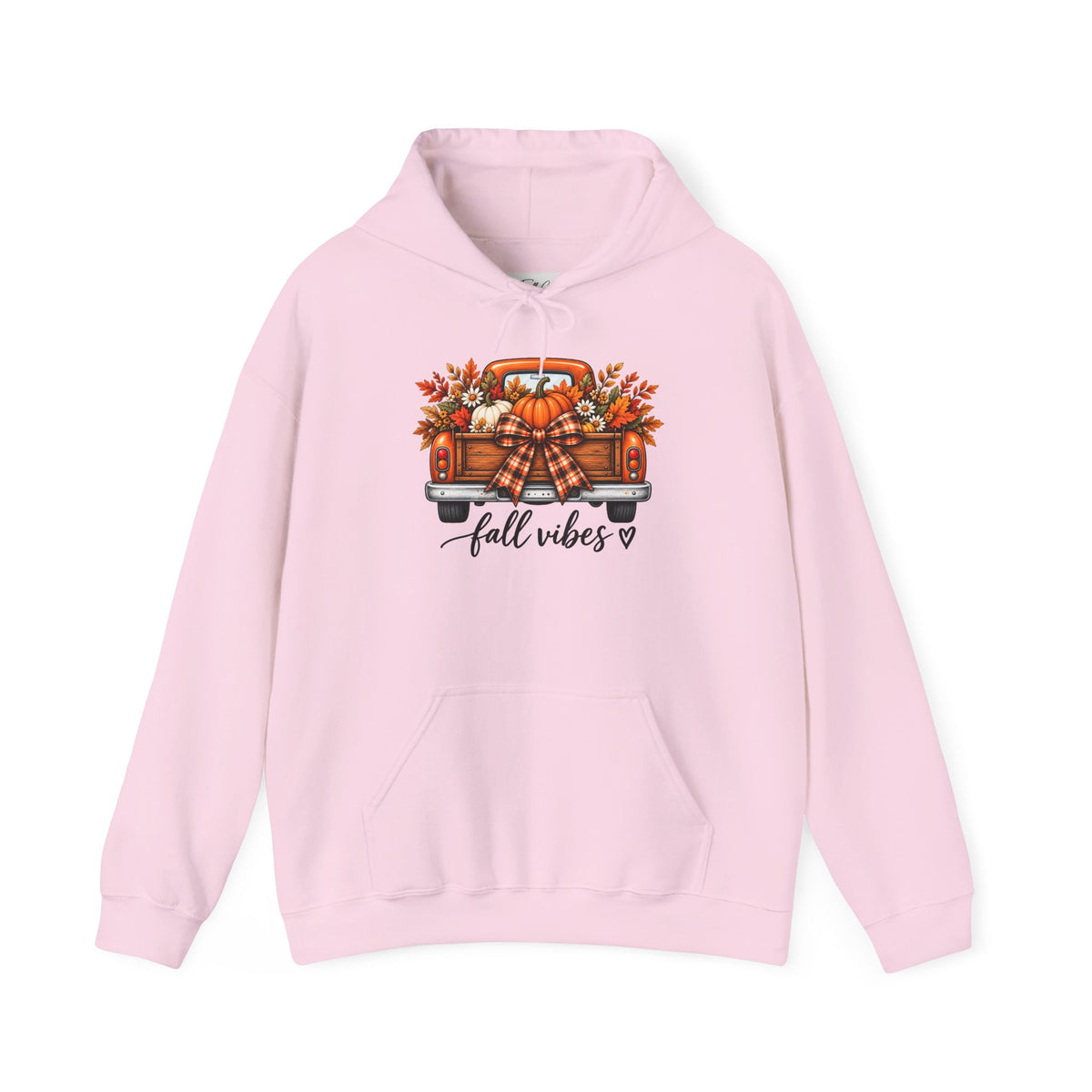 Fall Vibes Pumpkin Truck Hoodie