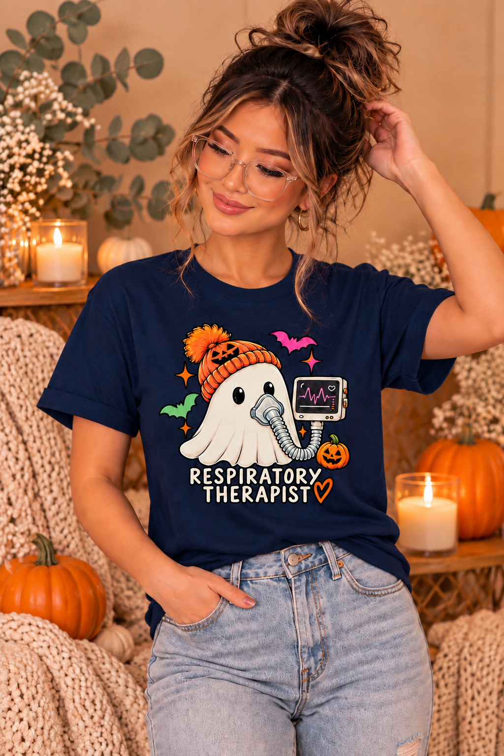 Respiratory Therapist Halloween Tee – Spooky RT Shirt