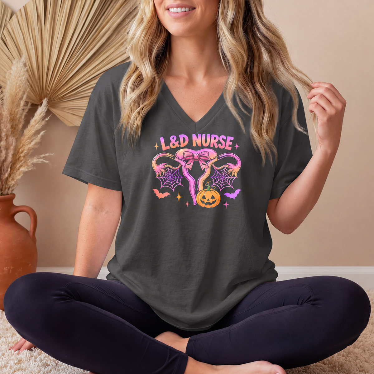 L&D Nurse Halloween Tee – Labor & Delivery Nurse Shirt