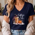 Caffeine & Care Halloween Healthcare Tee