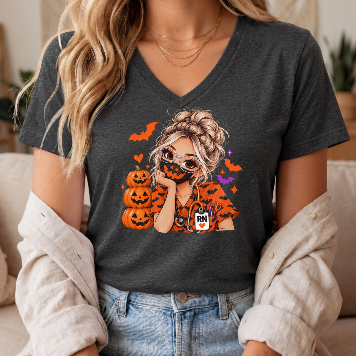 Halloween RN Doll Tee