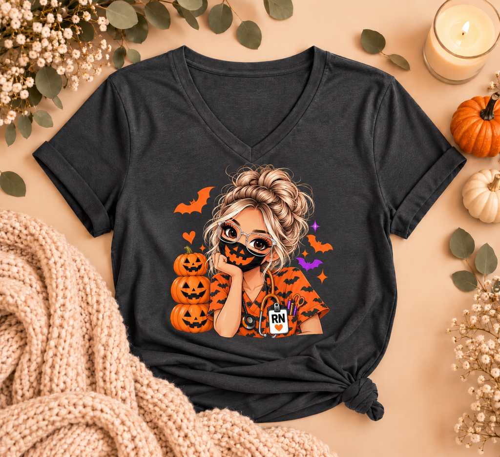 Halloween RN Doll Tee