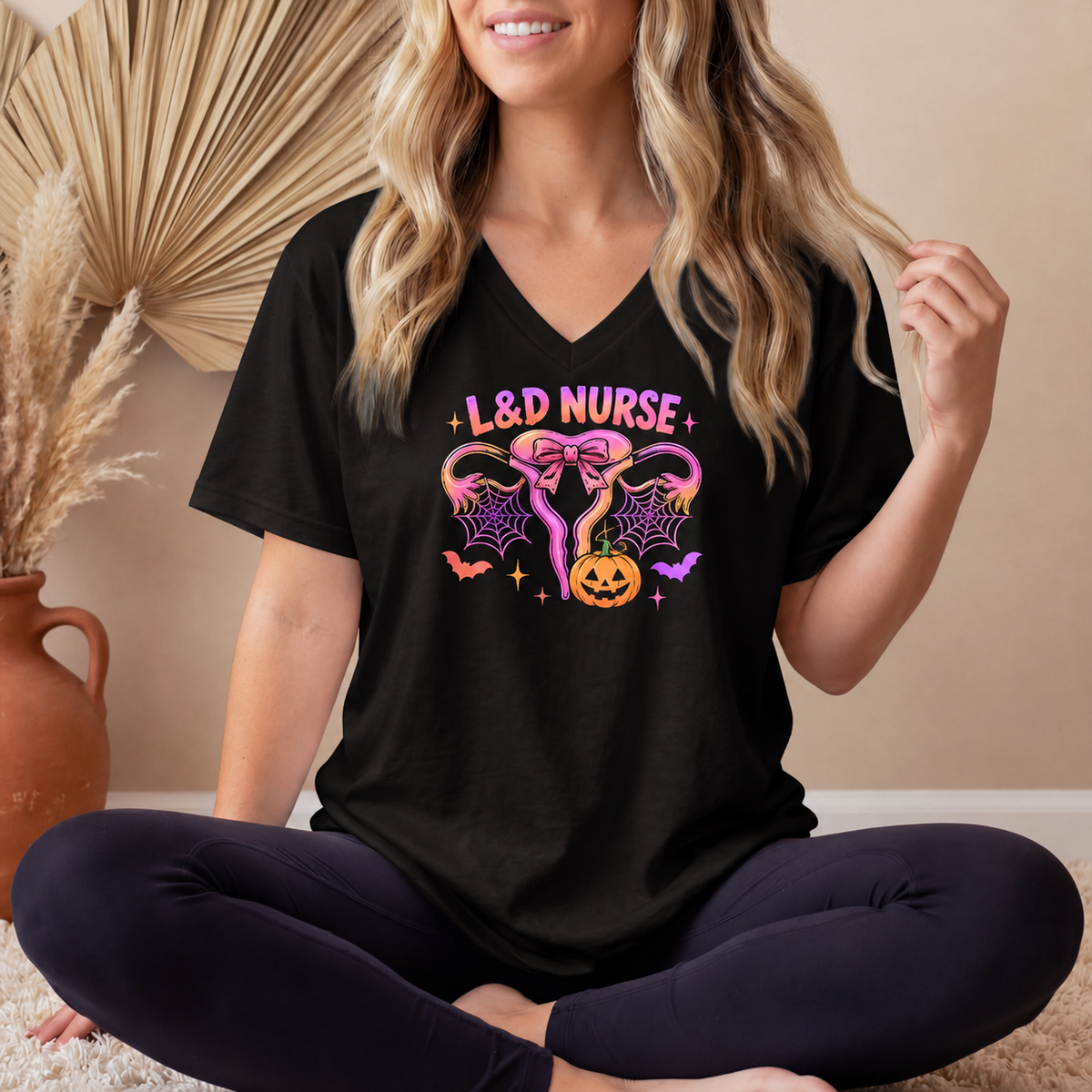 L&D Nurse Halloween Tee – Labor & Delivery Nurse Shirt