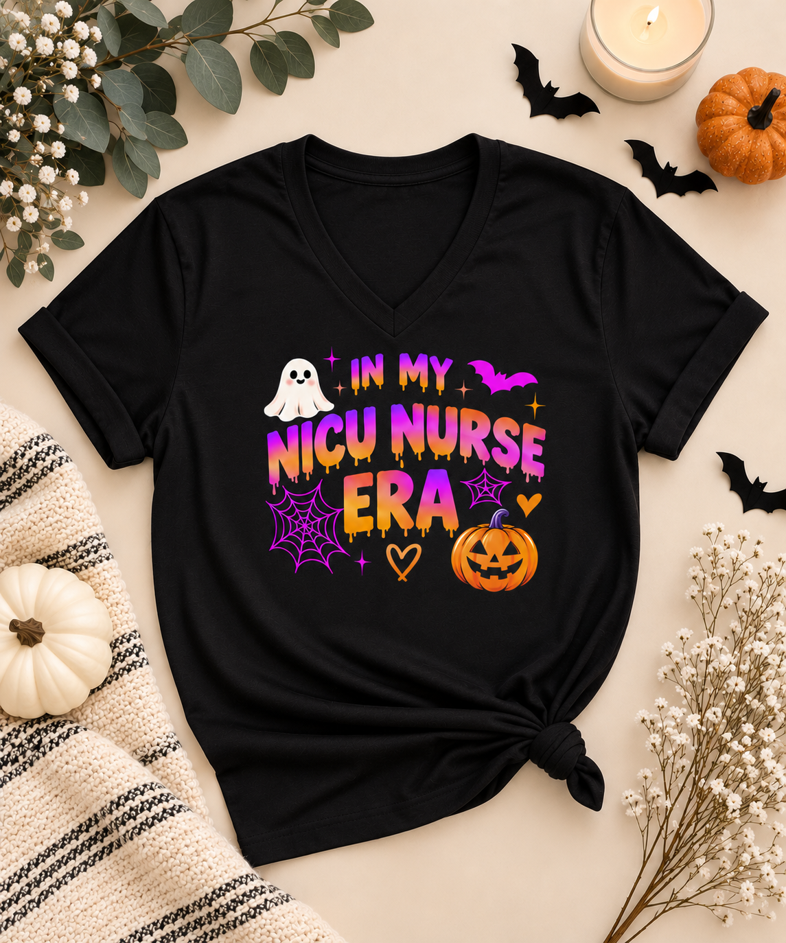 In My NICU Nurse Era Halloween Tee