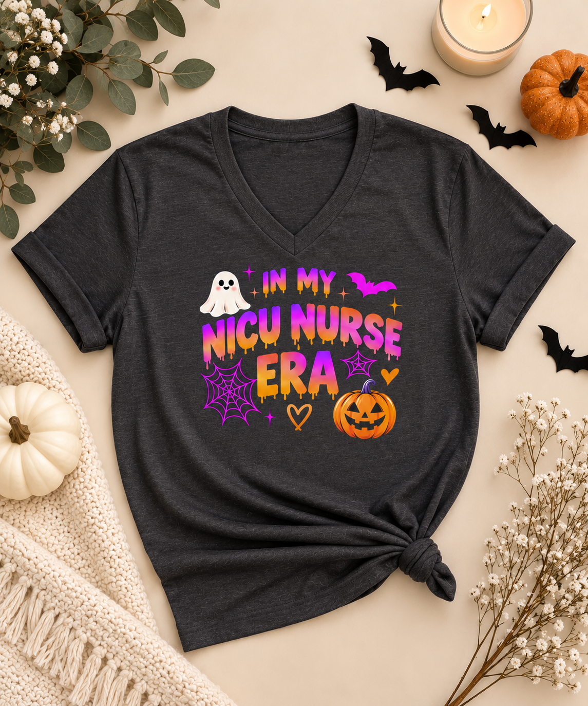 In My NICU Nurse Era Halloween Tee