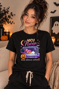 NICU Nurse Halloween Tee – Where Miracles Happen