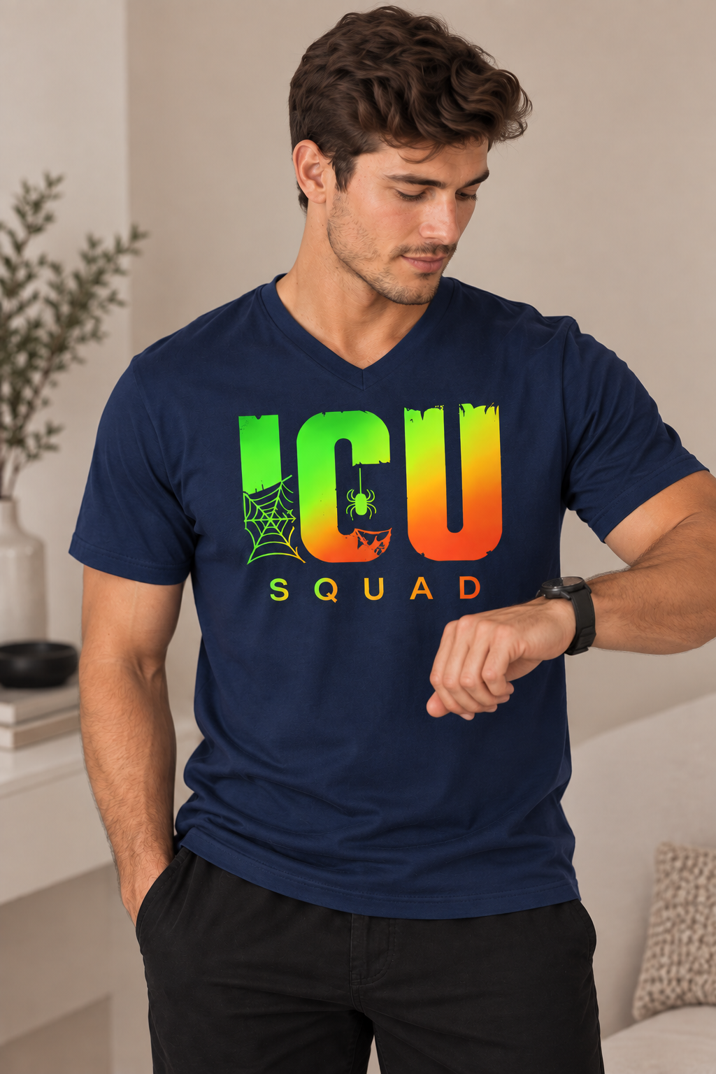 ICU Squad Halloween Unisex Tee | ICU Nurse & Healthcare Worker Shirt