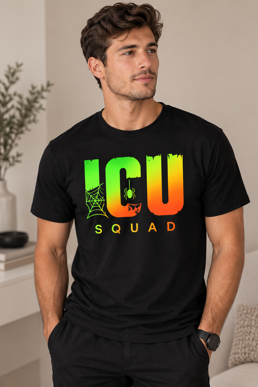 ICU Squad Halloween Unisex Tee | ICU Nurse & Healthcare Worker Shirt
