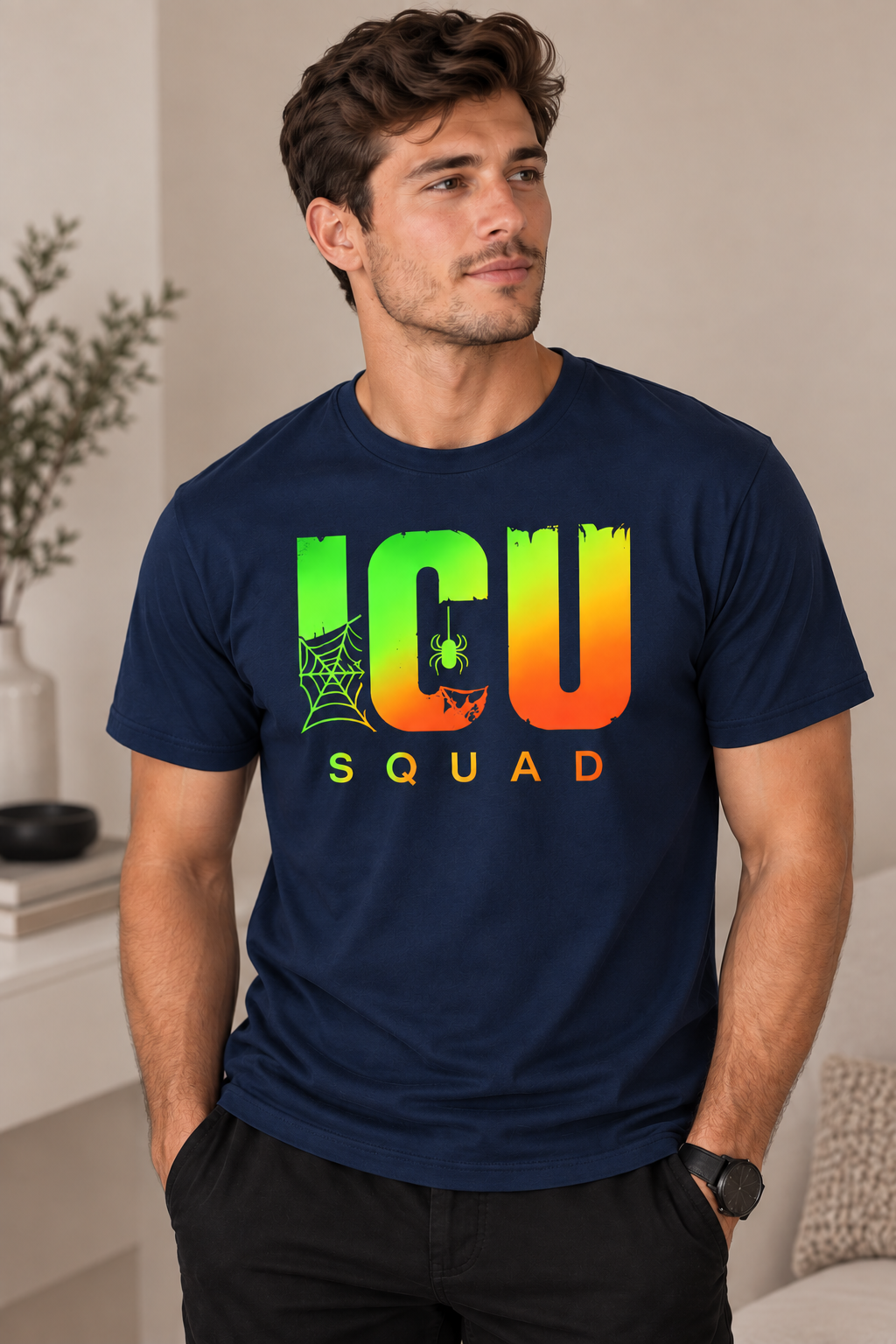 ICU Squad Halloween Unisex Tee | ICU Nurse & Healthcare Worker Shirt