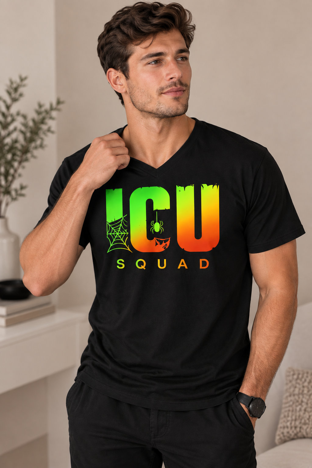 ICU Squad Halloween Unisex Tee | ICU Nurse & Healthcare Worker Shirt