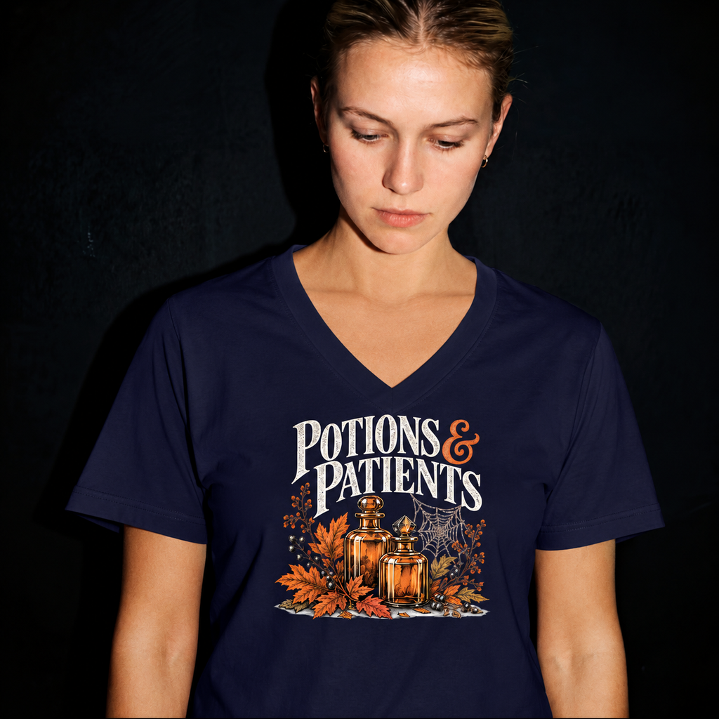 Potions & Patients Halloween Healthcare Tee