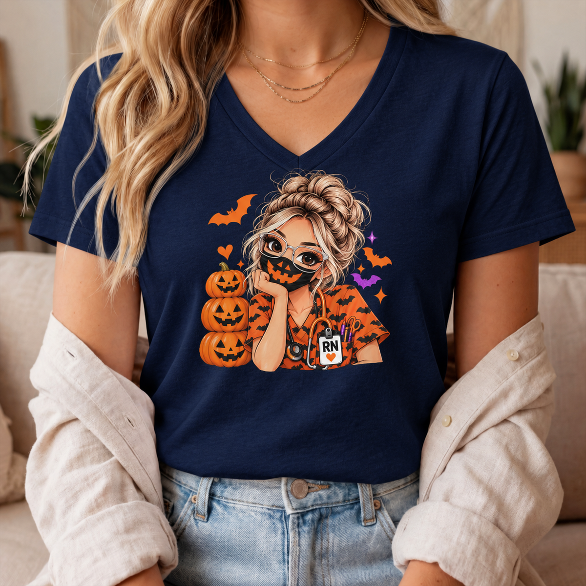 Halloween RN Doll Tee