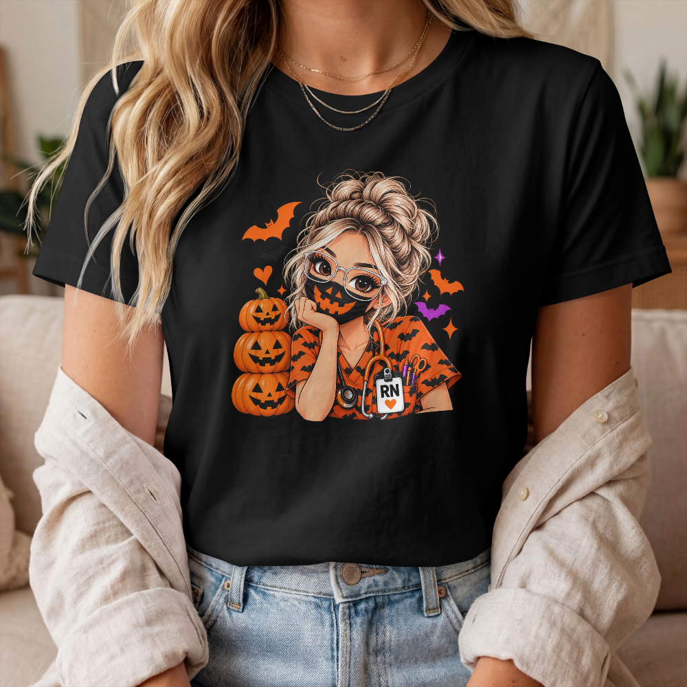 Halloween RN Doll Tee