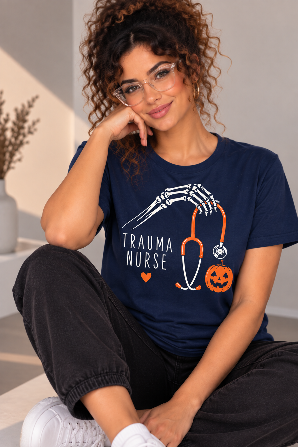Trauma Nurse Halloween Tee | Spooky Season Nurse Shirt